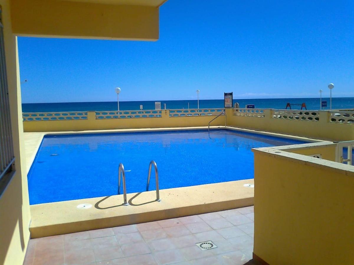 Ferienwohnung Bellreguart 1A Linea De Playa - Edificio Mirador Bellreguard Exterior foto